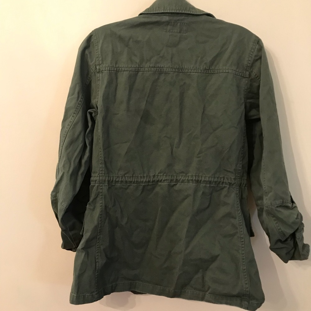 Arizona Jeans Green Utility Jacket - Picture 2 of 6